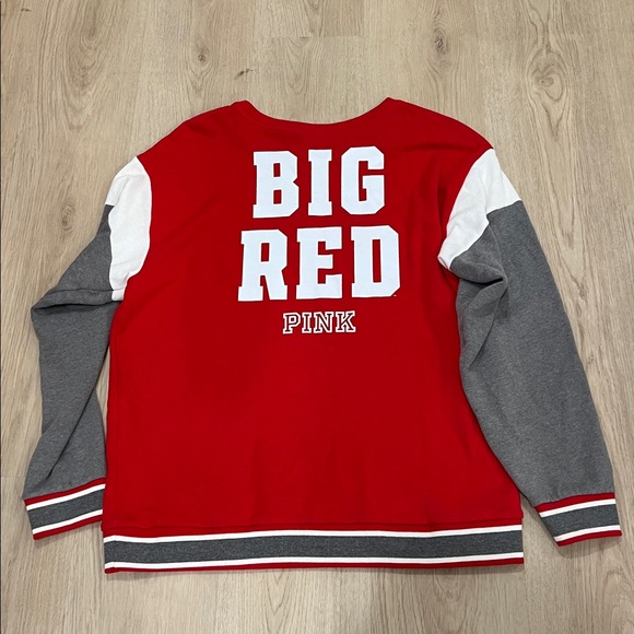 Victoria's Secret PINK Medium Nebraska Huskers Red Top - Picture 6 of 6